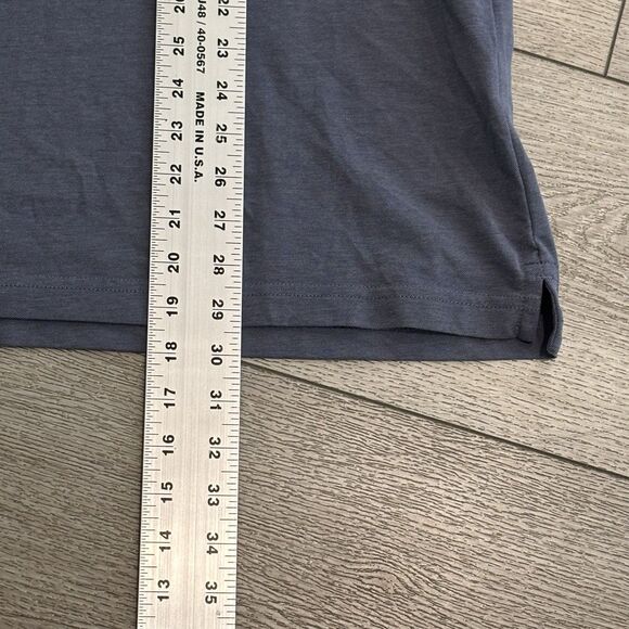 Peter Millar Golf Polo Shirt Mens Large Blue Preppy Casual Athletic - Picture 3 of 6
